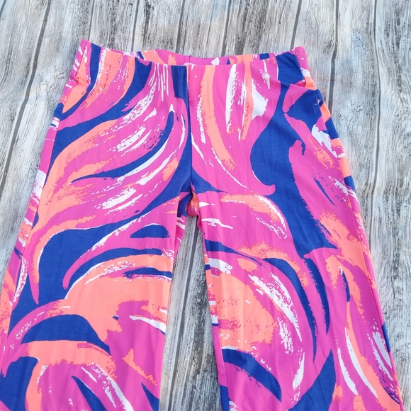 Lilly Pulitzer- Georgia Mays Plume Bloom Palazzo X - Picture 3 of 4